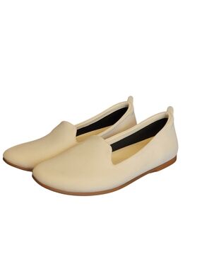 Vessi Market Flat Womens Loafers Flats Shoes Cream 10.5